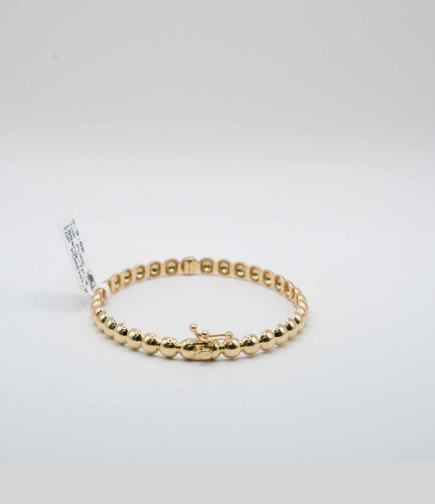Gold Bead Bangle, (Gold Ball bangle)