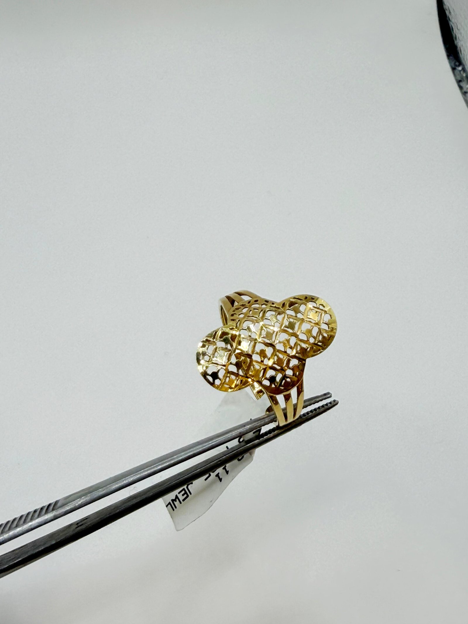 Yellow Gold Designer Ring - Image 2