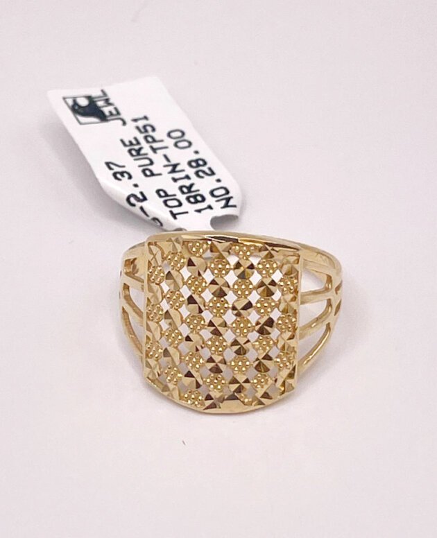 Yellow Gold Dome Ring